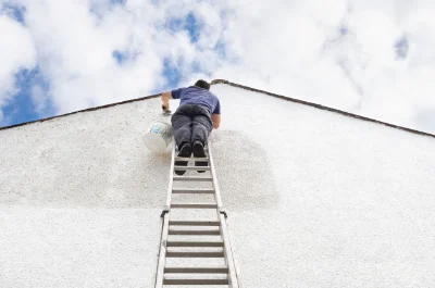 Peinture extérieure à Fressines — façades et ravalement